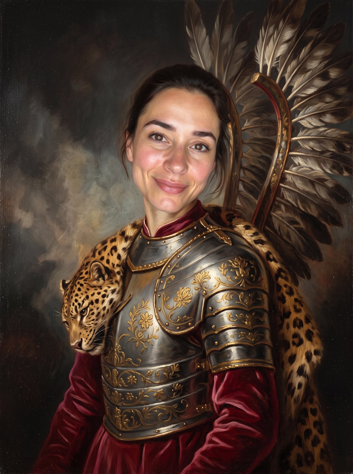 Przykładowy portret w stylu Husarka