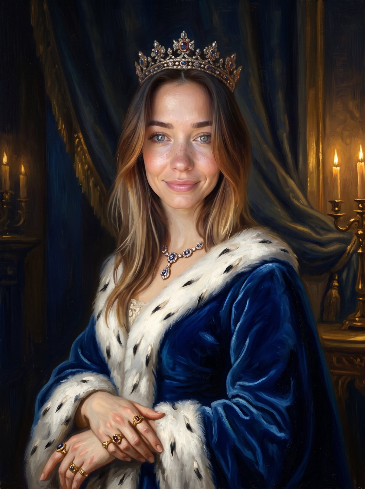 Portret wygenerowany z fotografii
